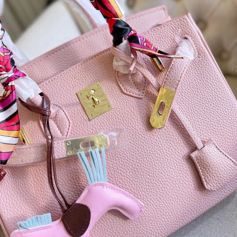 View 4 of Hermes Birkin 30 Bag Togo Light Pink 30Cm