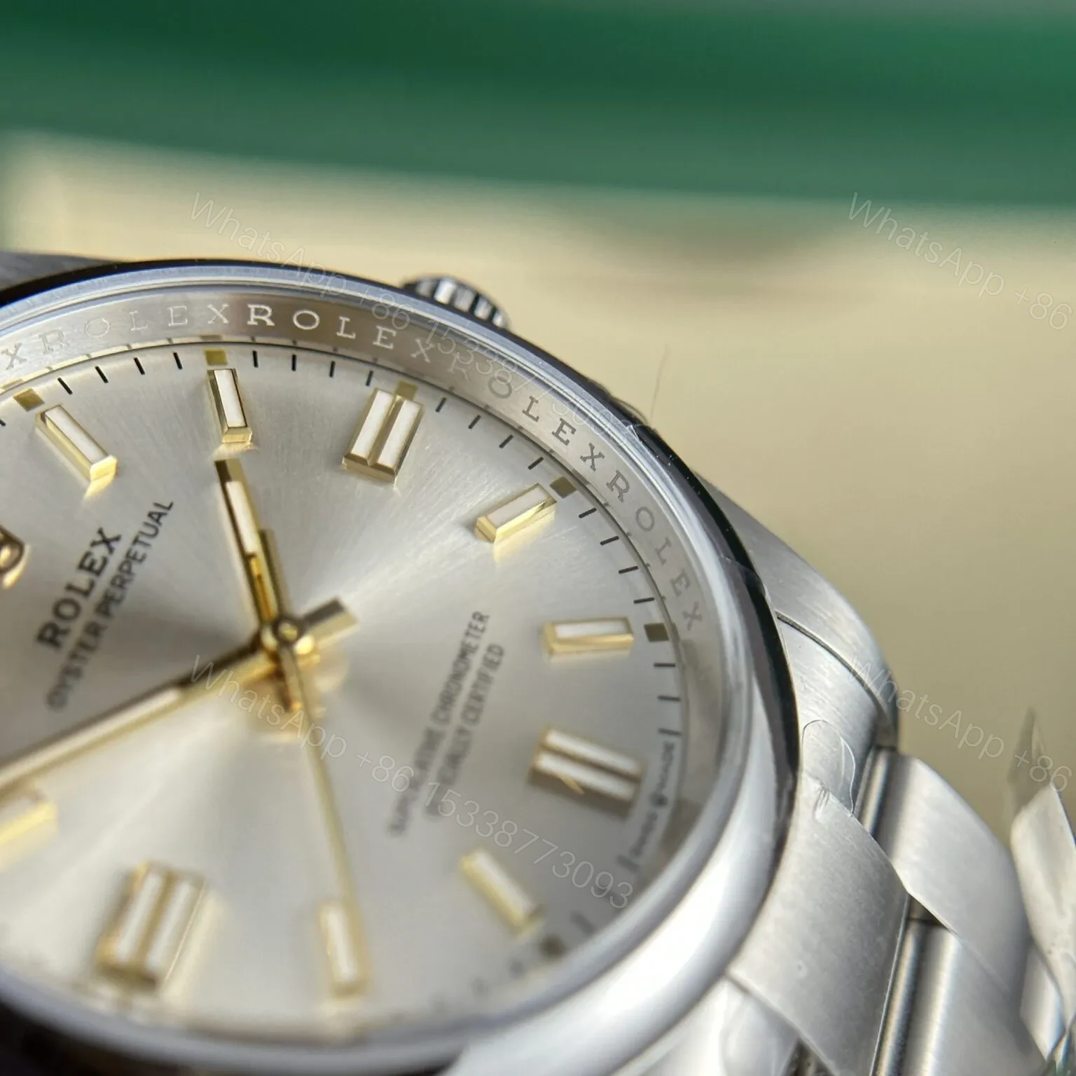 View 7 of Replica Rolex Oyster Perpetual Lady Silver Dial 277200 31 mm
