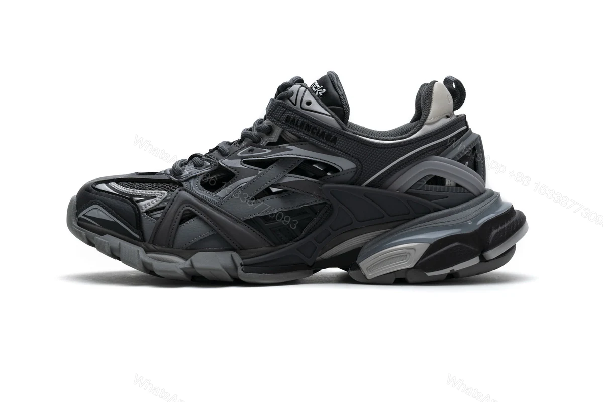 View 11 of Balenciaga Track 2 Sneaker Medium Grey 570391 W2GN3 1285