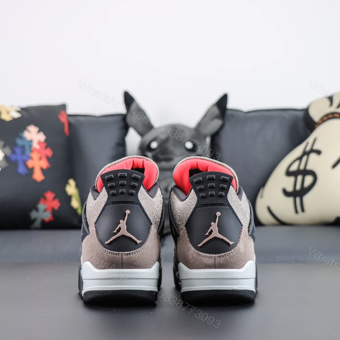 View 6 of Air Jordan 4 Retro Taupe Haze Reps
