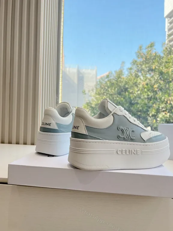 View 3 of Chic White Leather Sneakers - Premium Comfort, Designer Inspired