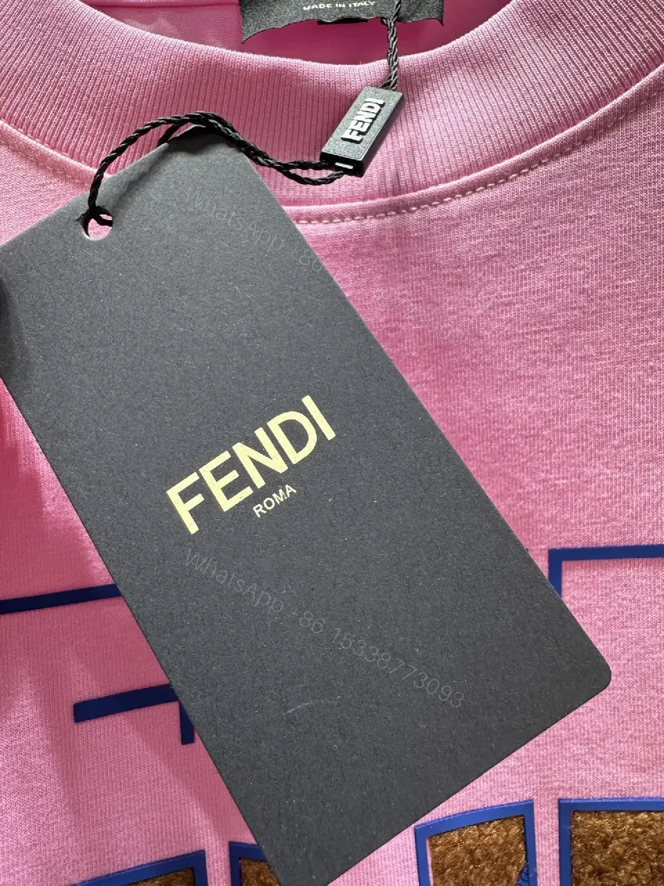 View 8 of Bubblegum Pink Cotton Tee - Luxe Graphic Streetwear Top