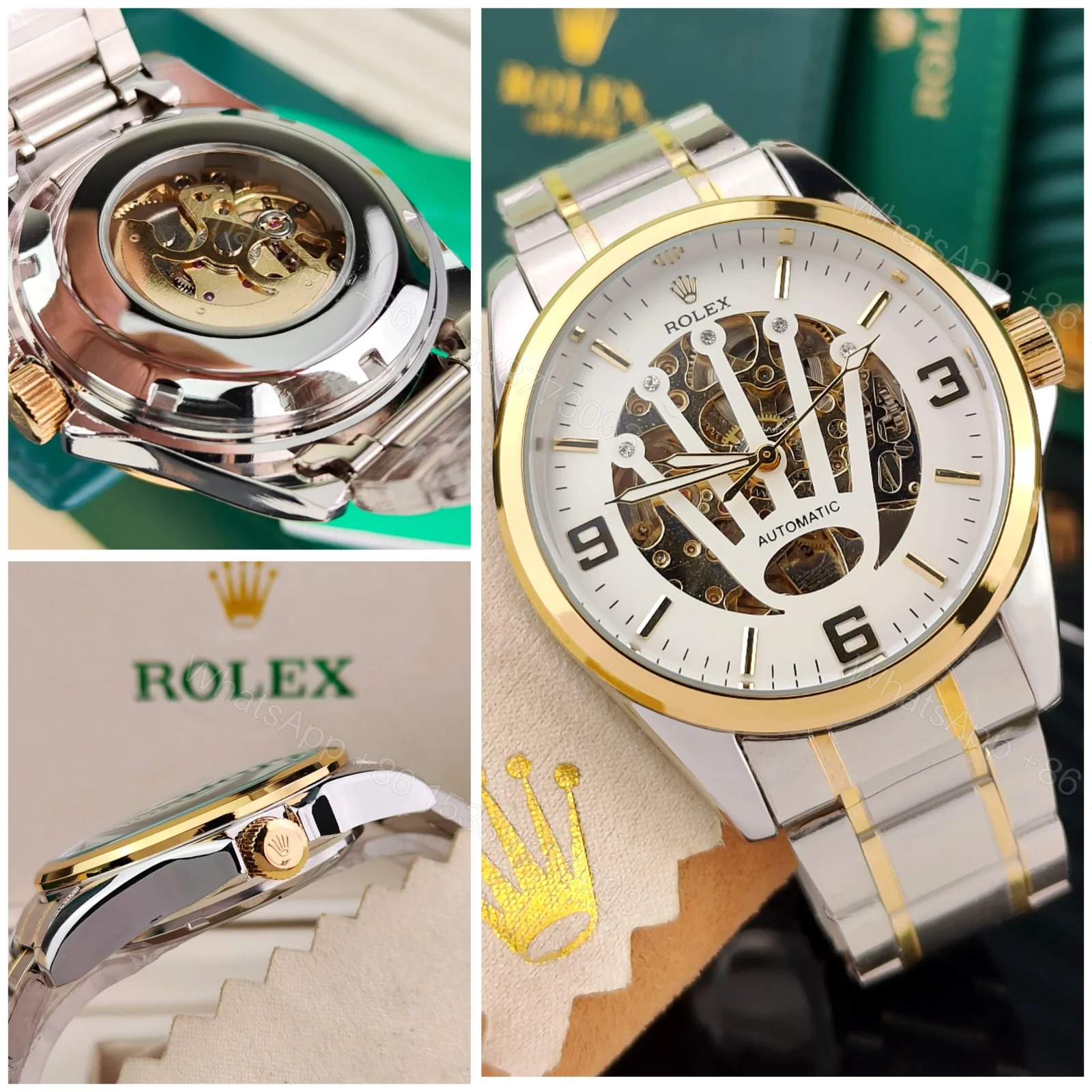 View 3 of Rolex Automatic Two-Tone Self-Winding Movement