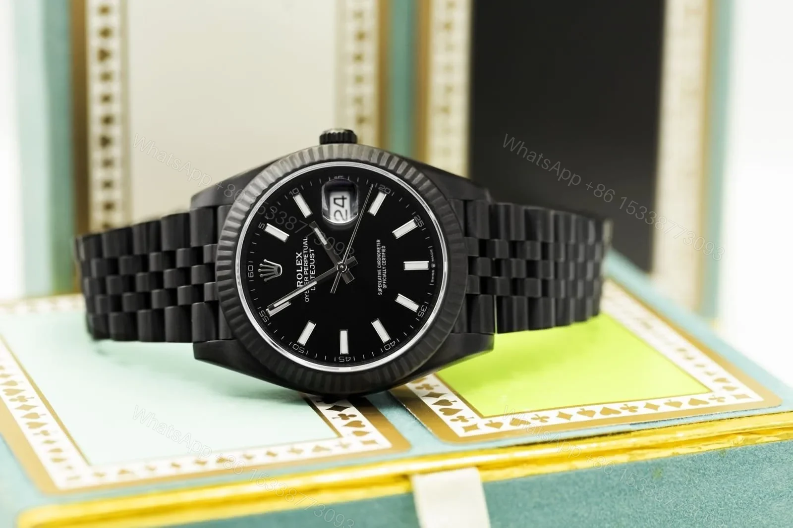 View 4 of Rolex Date-Just Black