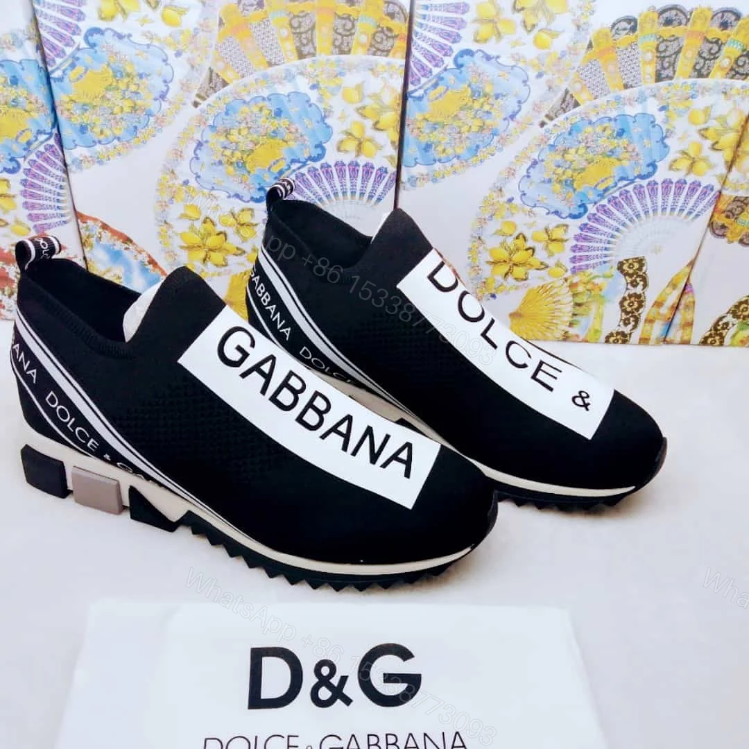 View 2 of DOLCE & GABBANA STRETCH MESH SORRENTO SNEAKERS WITH LOGO – DG46