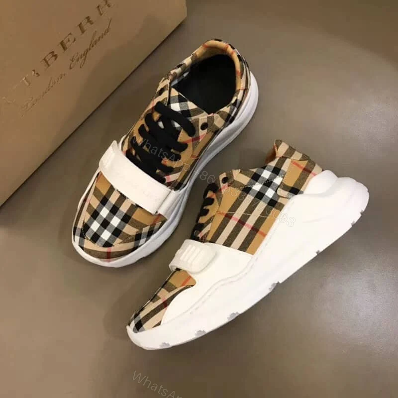 View 8 of BURBERRY VINTAGE CHECK COTTON SNEAKER – BBR1