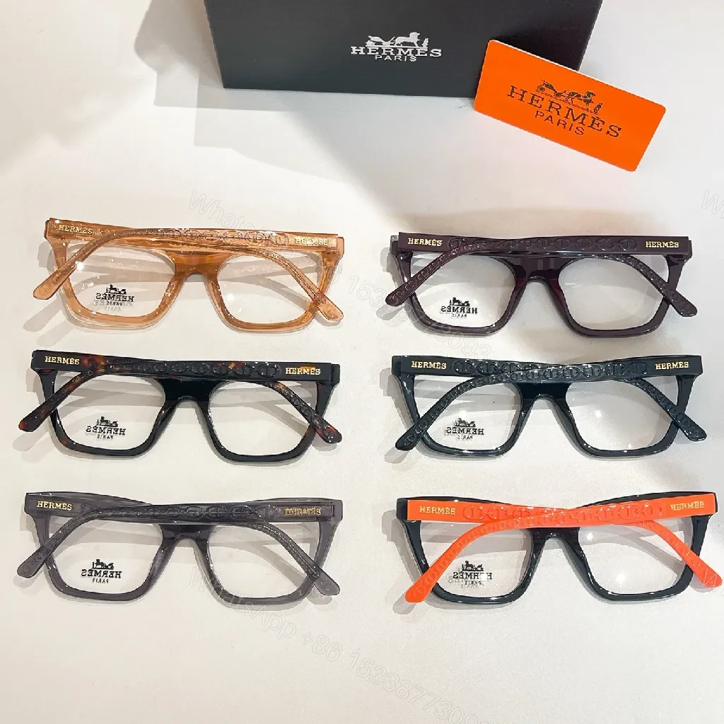 View 4 of Black Premium Acetate Rectangular Eyewear: Luxury-Comfort Glasses
