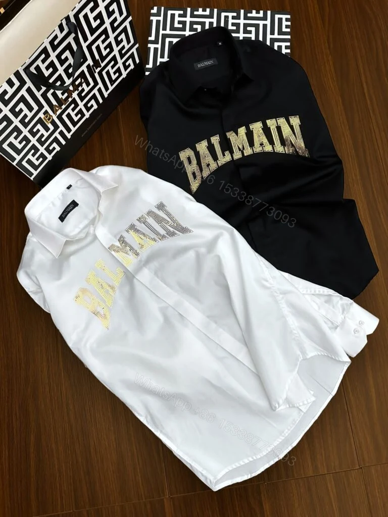 View 3 of BUY FIRST COPY BALMAIN PARIS ORIGINAL SUMMER SHIRTS