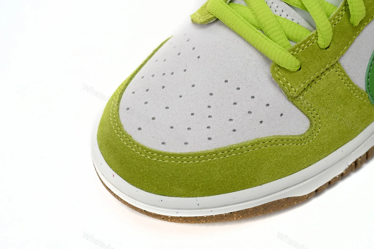 View 4 of Nike SB Dunk Low "85" Gray Green Apple Double Hook DO9457-122