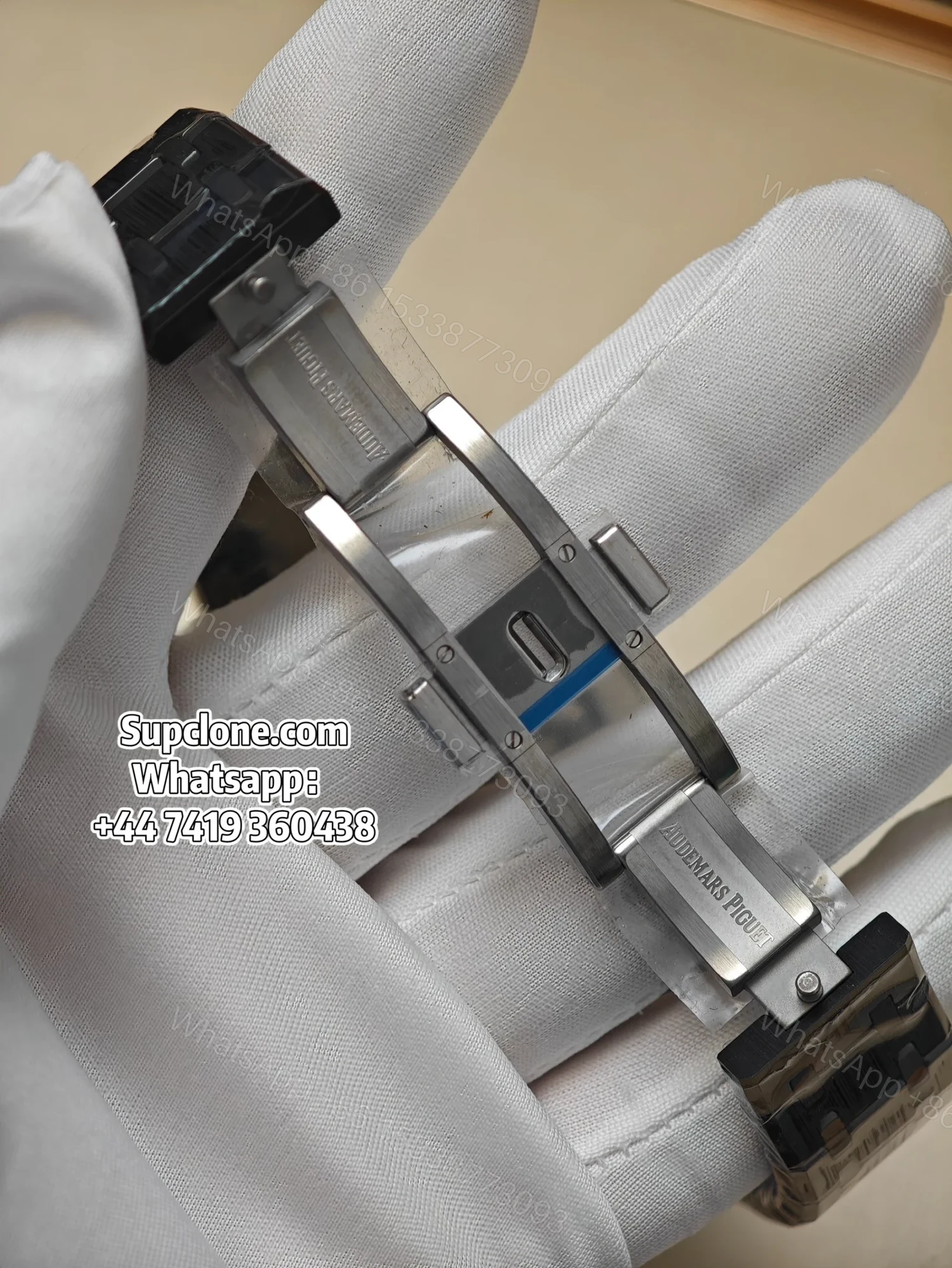 View 9 of Audemars Piguet Super Clone Royal Oak Ceramic Black Dial 26240 Chronograph 41mm