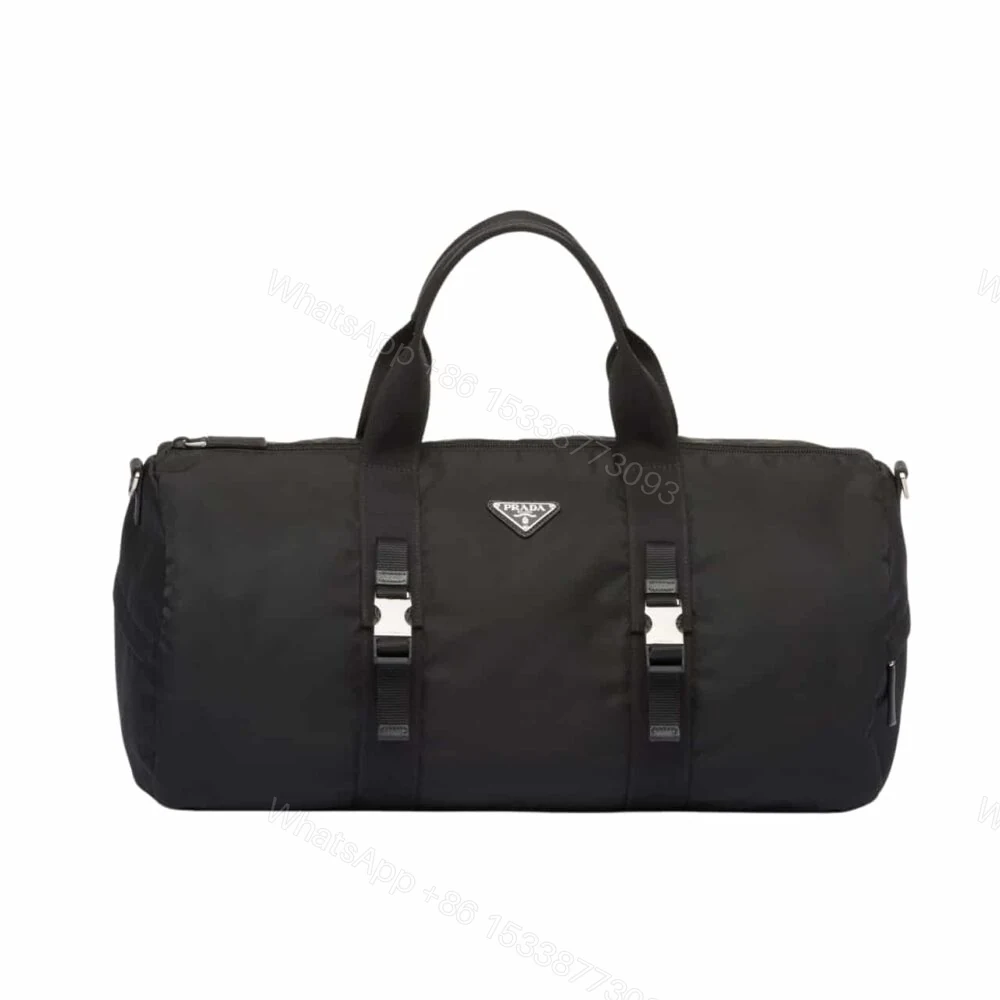 Prada Re Nylon And Saffiano Duffle Bag 50Cm — view 1