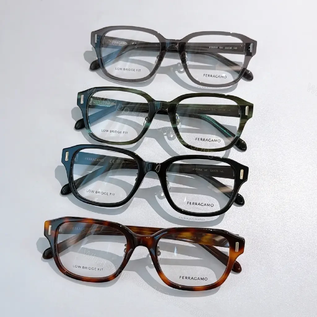 View 6 of Gray Translucent Acetate Rectangular Glasses – Ultra-Comfort, Premium Frame