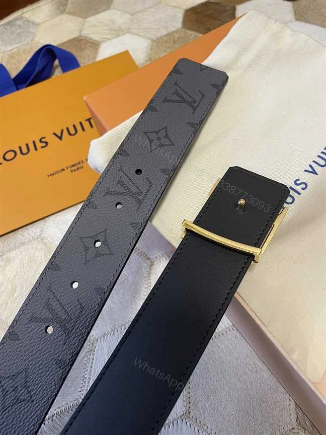 View 3 of LOUIS VUITTON 3 STEPS 40MM REVERSIBLE BELT – B169