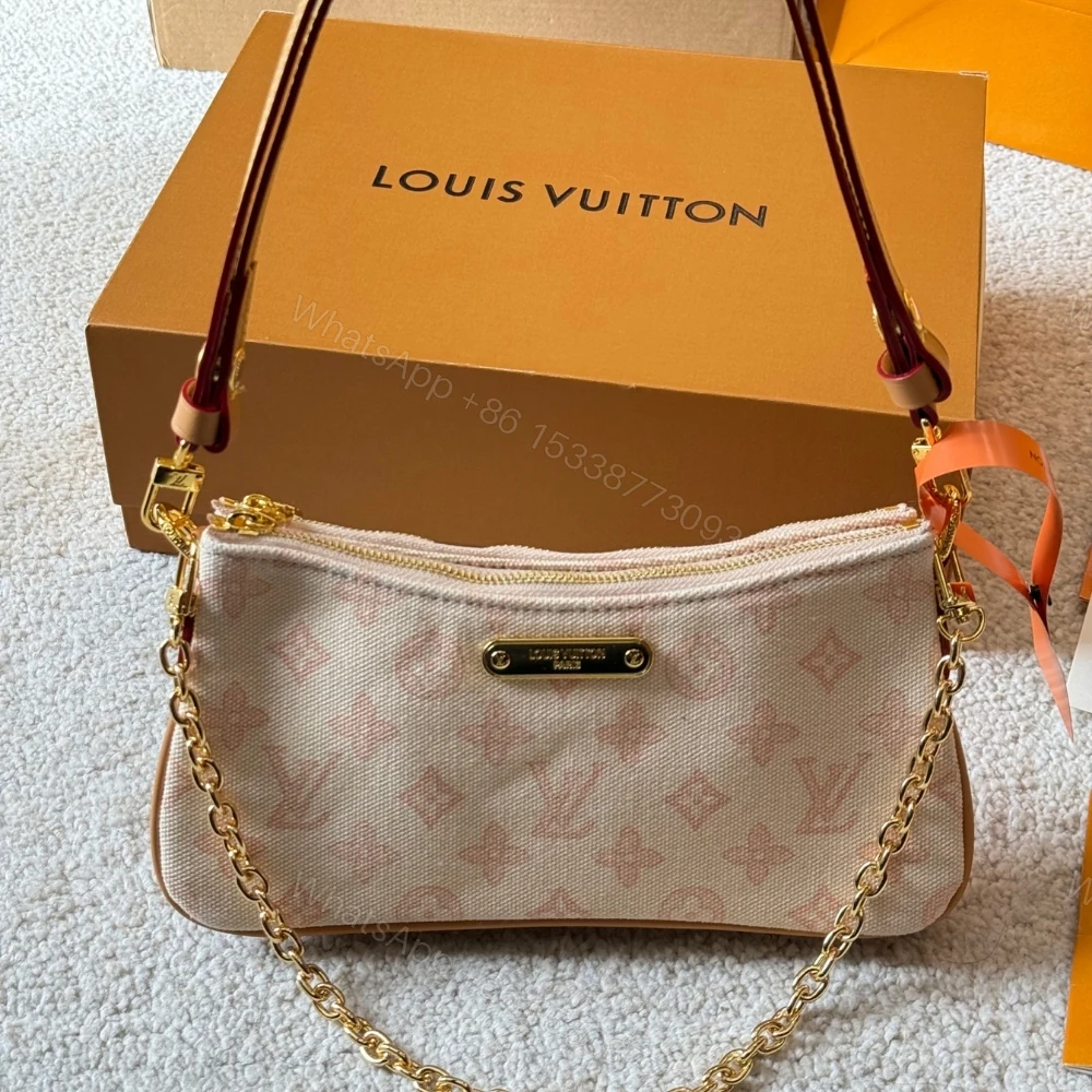 View 3 of Louis Vuitton Pochette Liv Monogram Origine Lin 24Cm