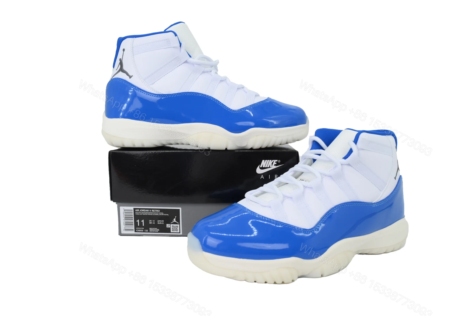 View 7 of Air Jordan 11 Retro Sports Blue I08959-133