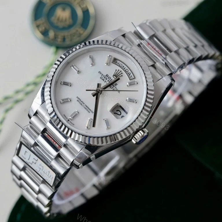 View 4 of Rolex Day-Date 128236 36mm Super Clone MOP Dial