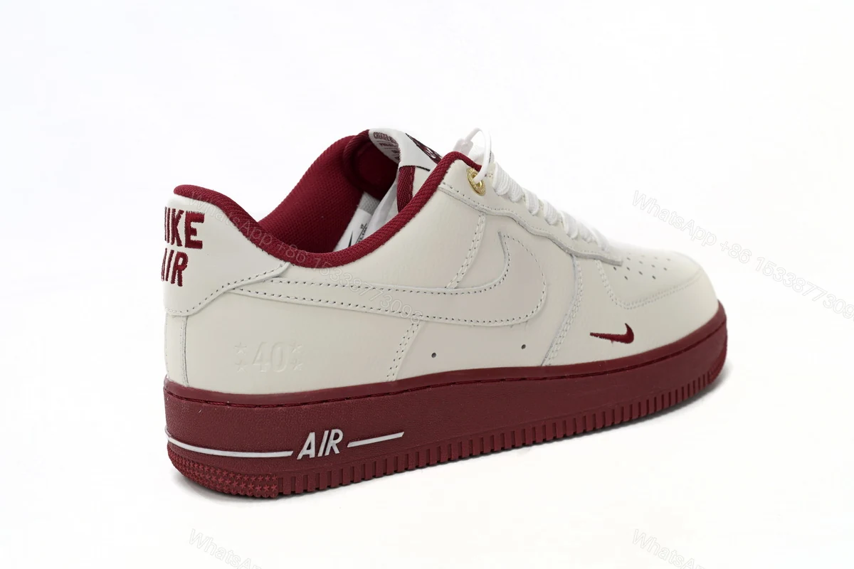 View 4 of Nike Air Force 1’07 Low Beige Red DQ7582-100