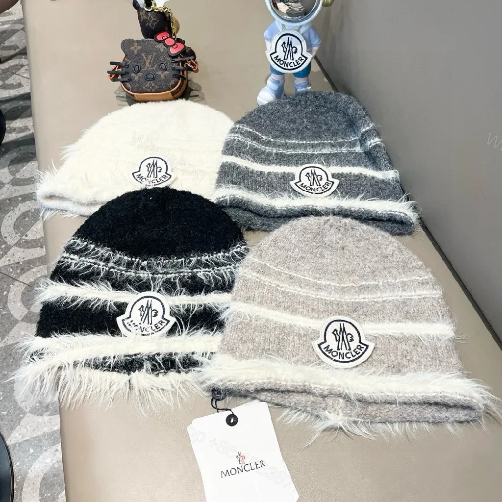 View 7 of Cozy Wool Beanie with Textured Knit + Premium Patch Style Upgraded Knit Cap