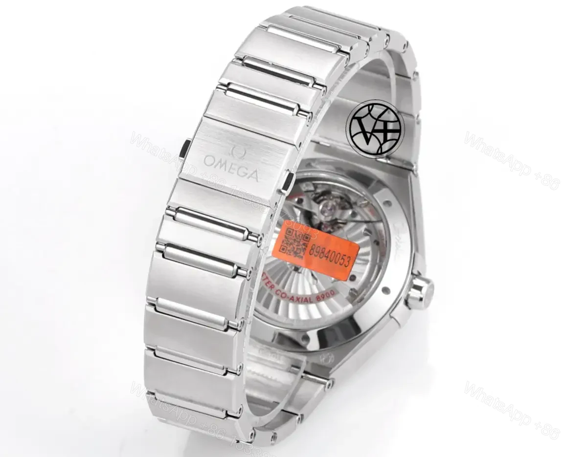 View 8 of Omega Constellation Super Clone Green Dial Steel Bracelet Premium 41MM OMEGA-CONST-GRN41-SS