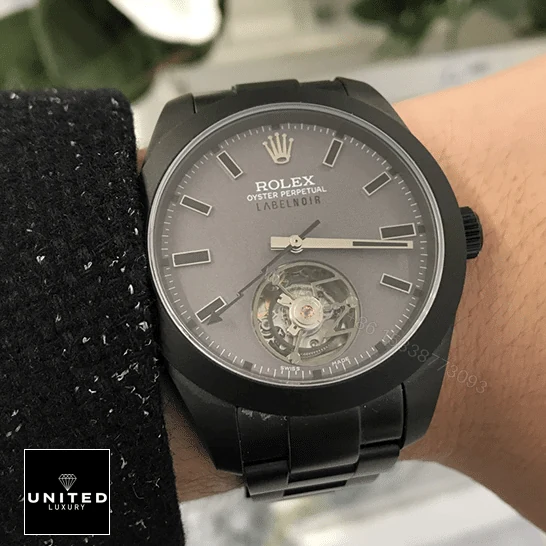 View 8 of Rolex Label Noir Replica
