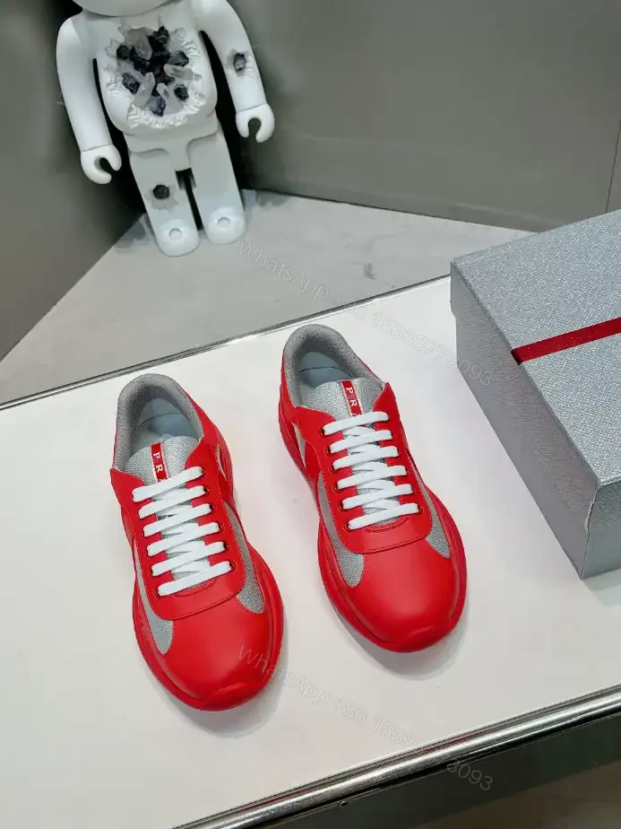 View 3 of PRADA AMERICA’S CUP SOFT RUBBER AND BIKE FABRIC SNEAKERS – PRD005