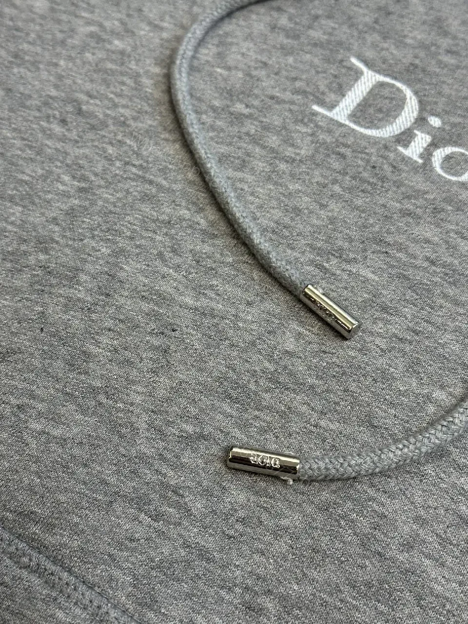View 6 of Grey Premium Knit Hoodie: Luxe Everyday Comfort