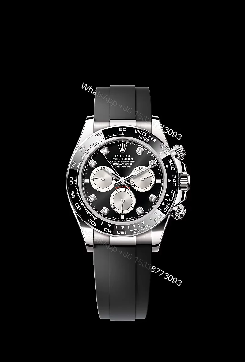 Rolex Super Clone Daytona M126519LN-0004 Diamond Dial 4131 Movement — view 1