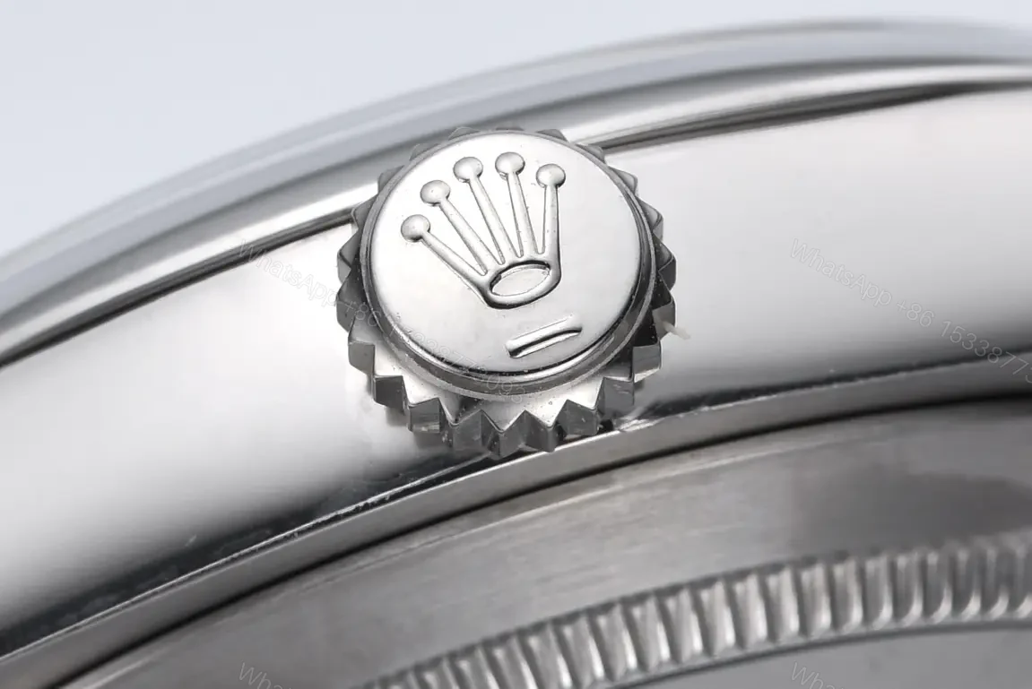 View 9 of Rolex Datejust 41 Stainless Steel Smooth Oyster Black Dial 126300-0011
