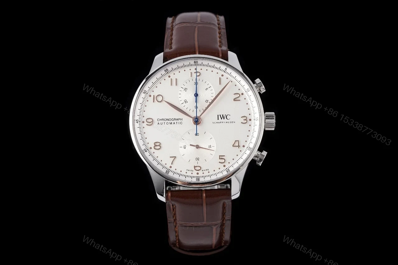 IWC Portuguese Chrono-Automatic White Gold / Tim Jeffries IW3714-67 — view 1