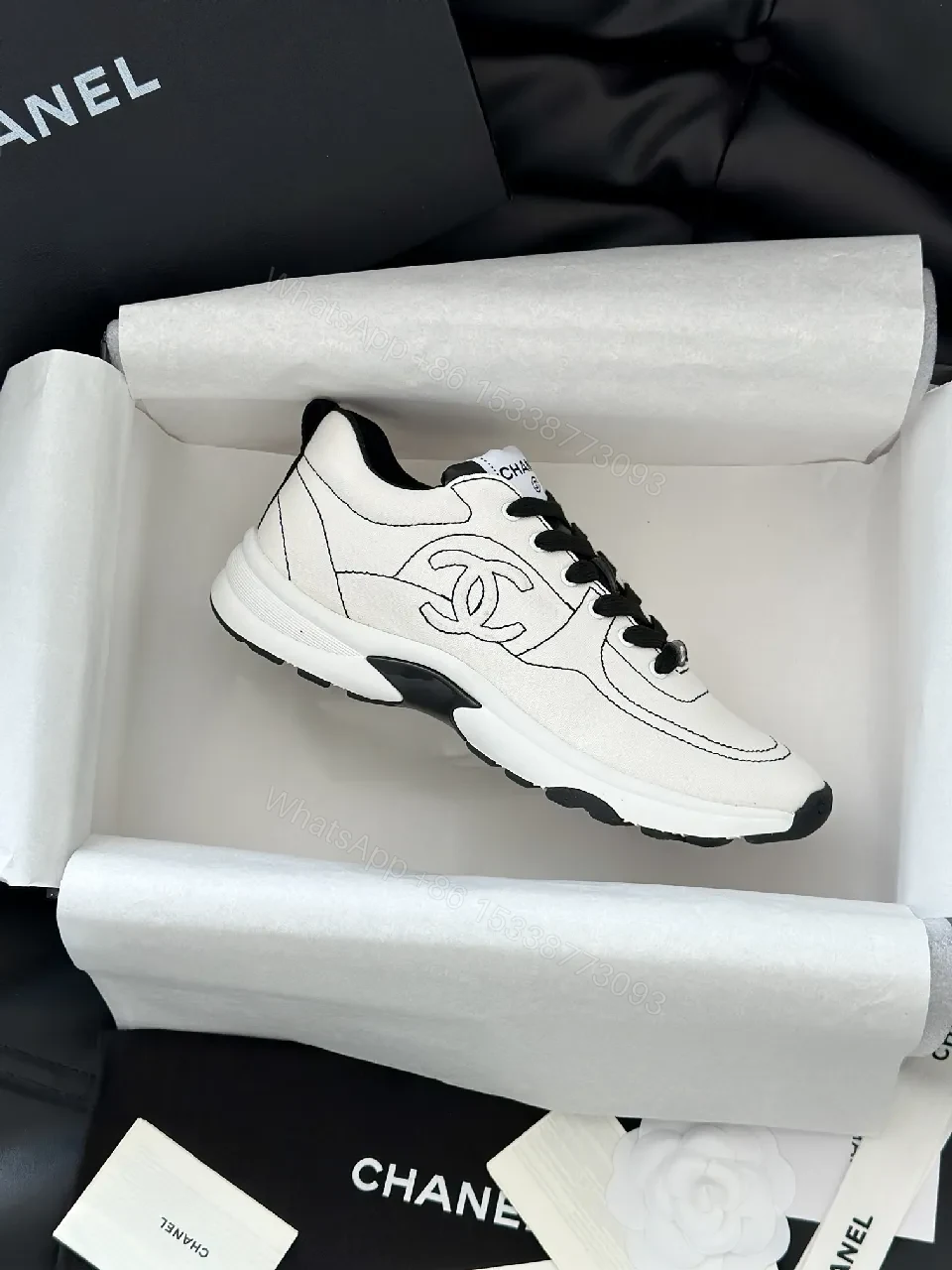 View 8 of Monochrome Textile Runner: Subtle Texture, Everyday Luxury Sneakers