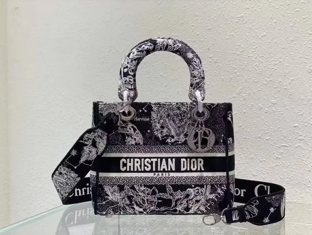 Monochrome Dior Handbag: Bold, All-Day Wearable Luxe — view 1
