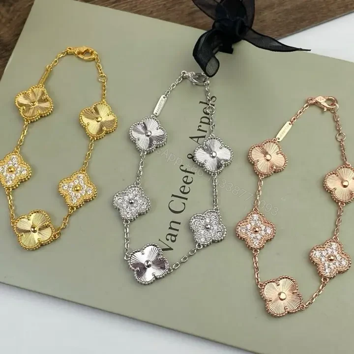 View 3 of 高仿首飾VanCleef&Arpels*RP4KN01五花四葉草手鏈