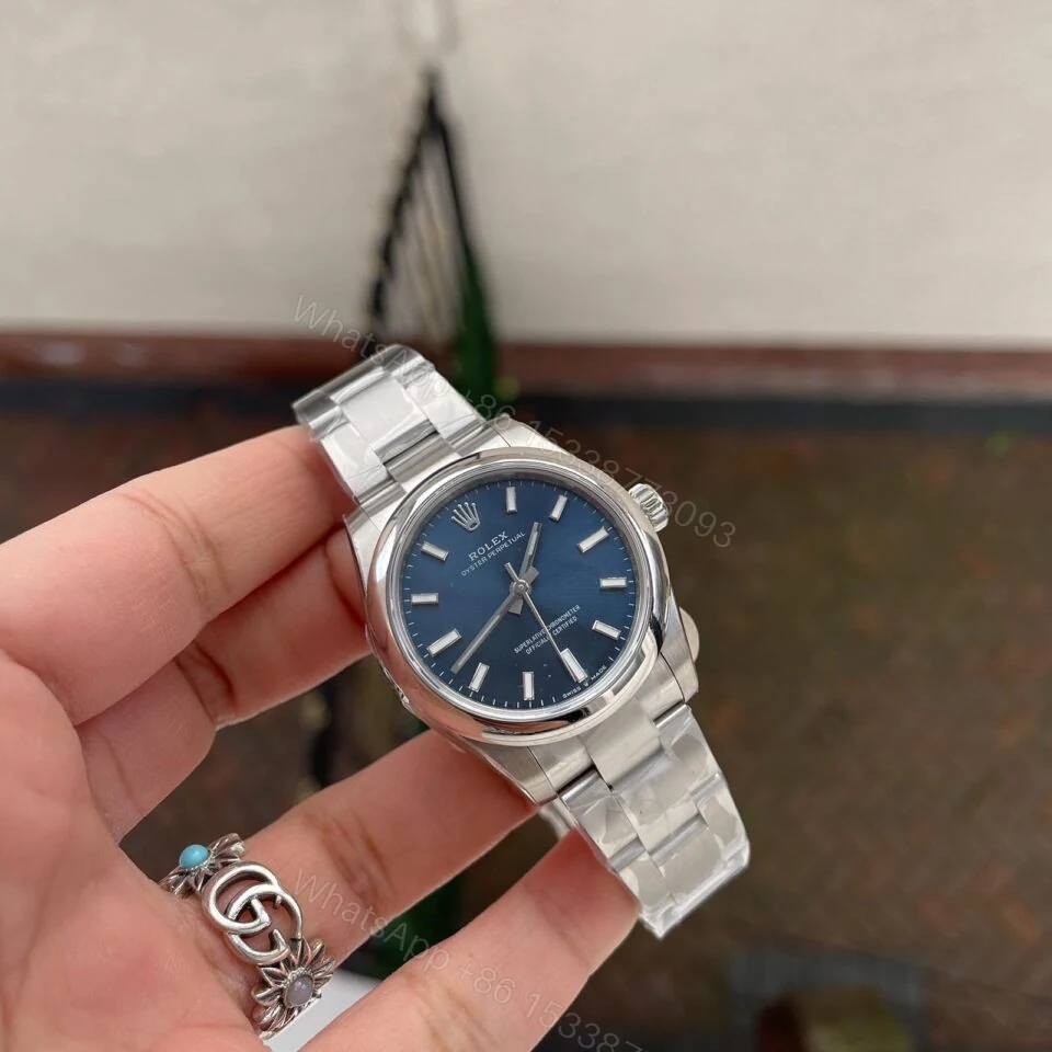 View 2 of EWF Factory 1:1 Rolex Oyster Perpetual 31mm 277200 Best Edition BLUE Dial