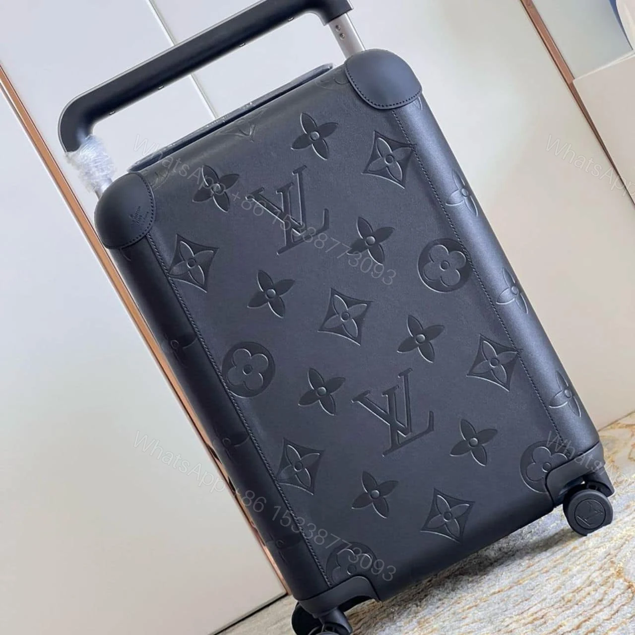 View 2 of Louis Vuitton Horizon 55 Carry On Suitcase Monogram Empreinte Giant Black 55Cm M46115