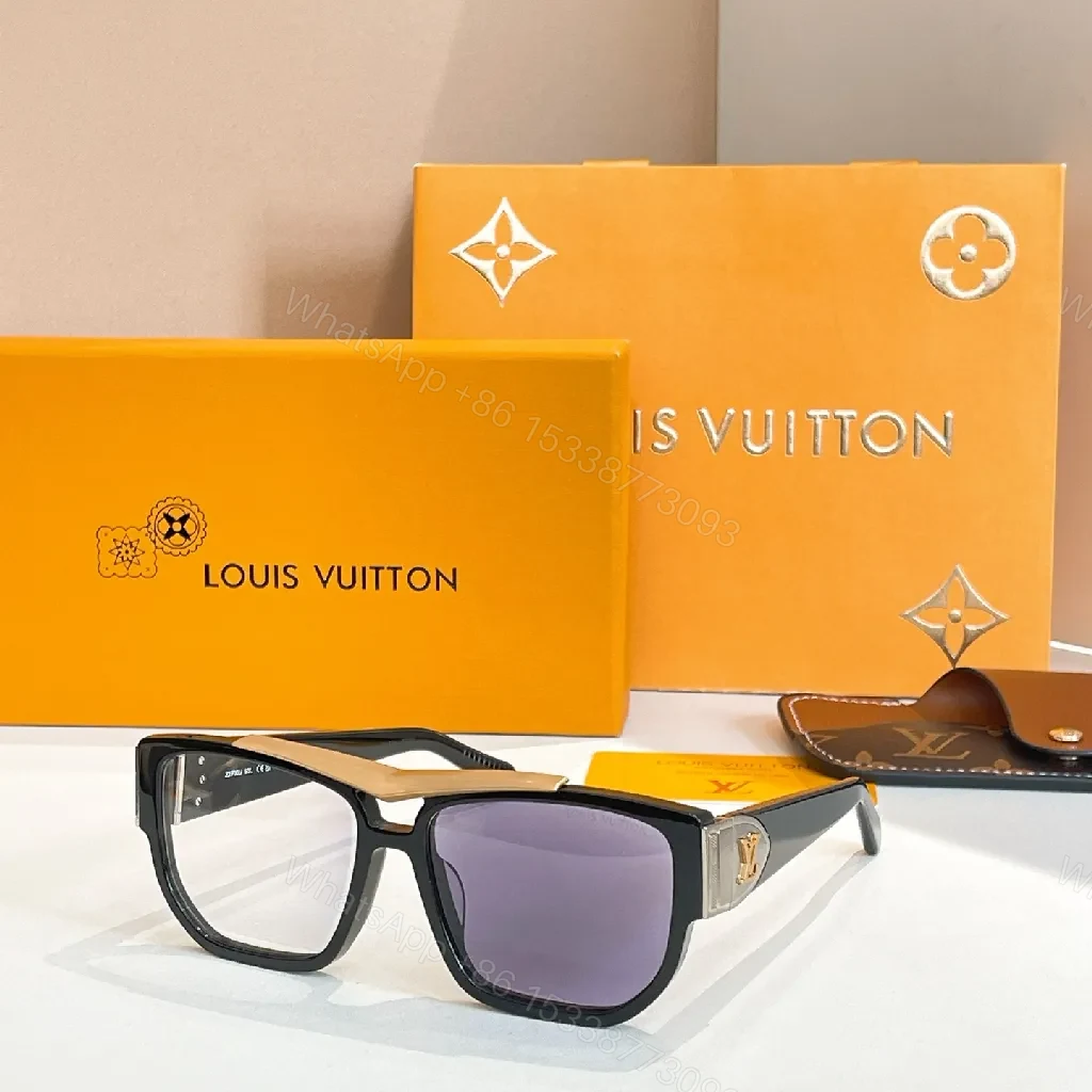View 6 of Bold Luxe Sunglasses: Signature LV-Inspired, 100% UV Protection