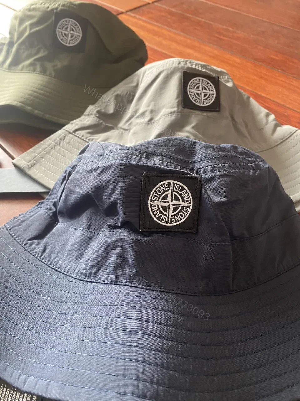 View 4 of Chic Stone Utility Bucket Hat Set: All-Season Style Hat