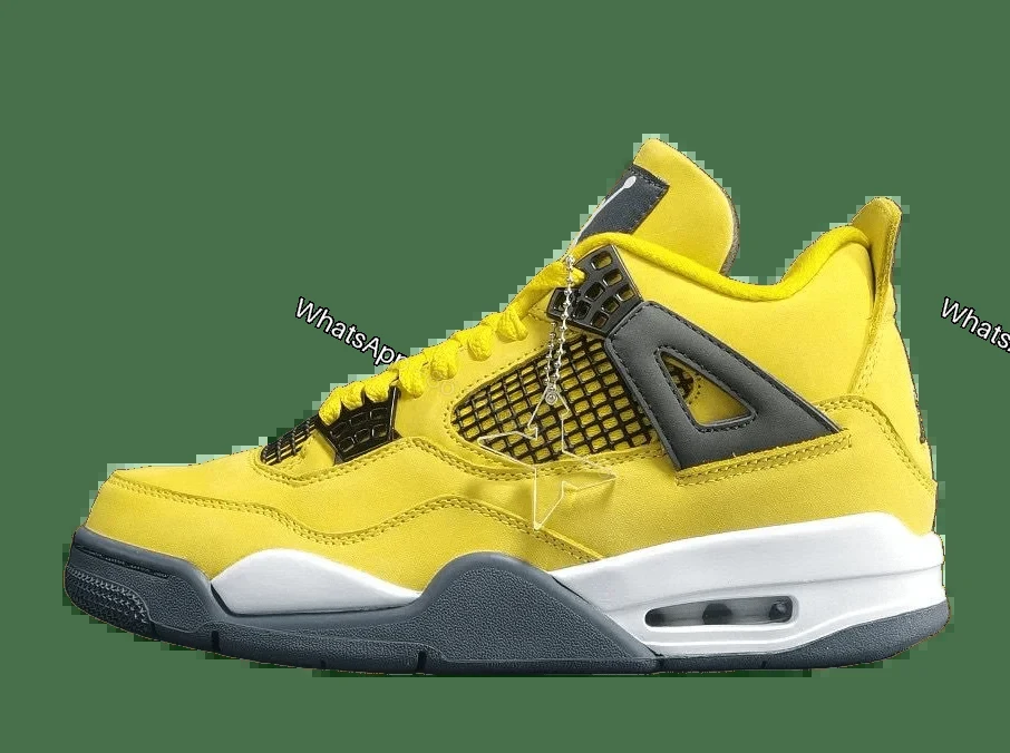 Jordan 4 Retro Lightning (2021) — view 1