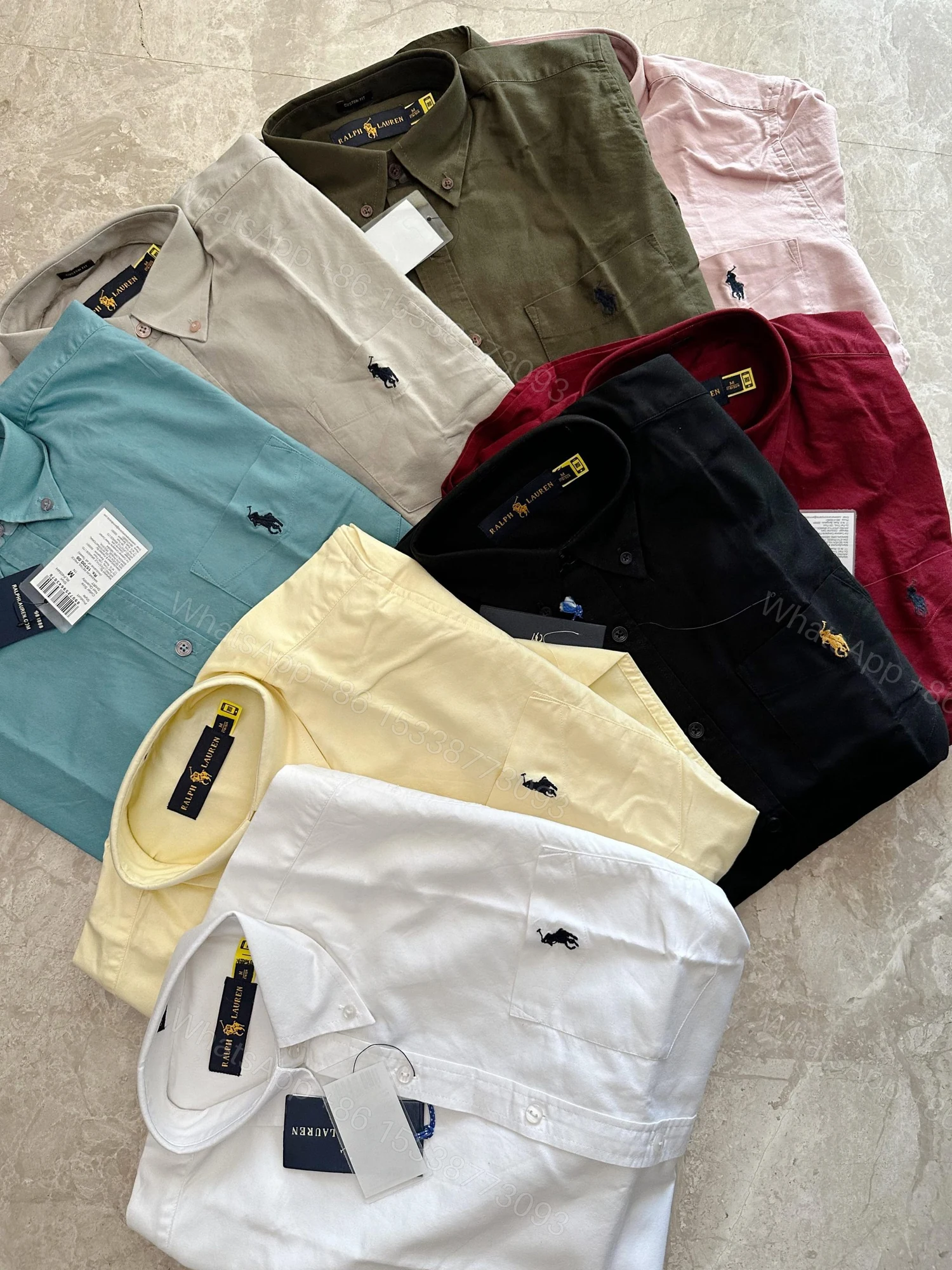 View 7 of FIRST COPY RALPH LAUREN ORIGINAL COTTON SUMMER COLLECTION SHIRT