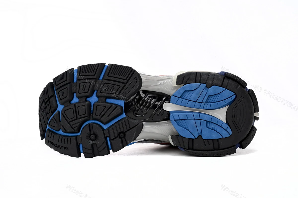 View 4 of Balenciaga Runner White Blue Orange 677402 W3RB6 1264