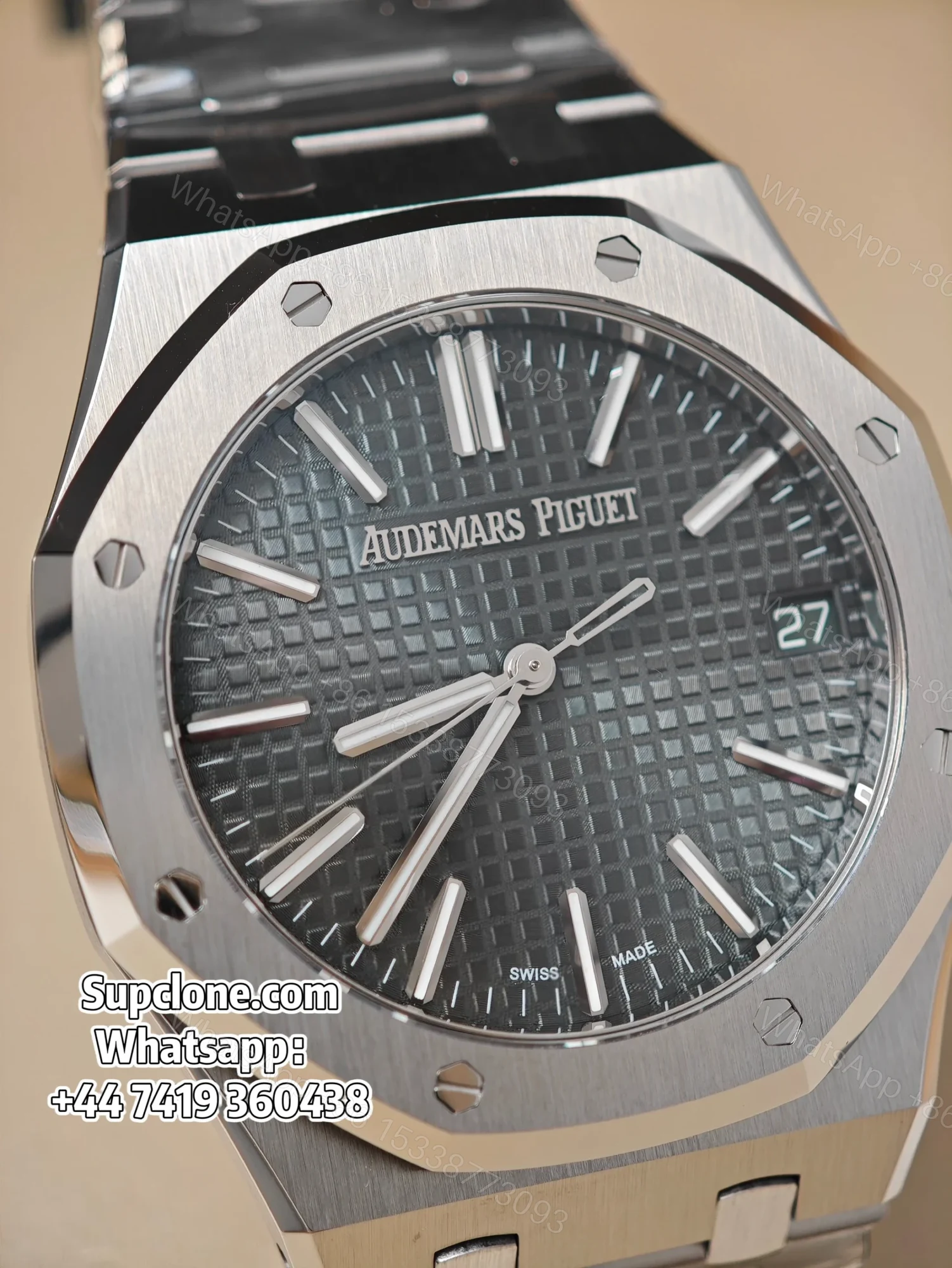 View 6 of Audemars Piguet Super Clone 1:1 Royal Oak 15510 Green Dial 41MM