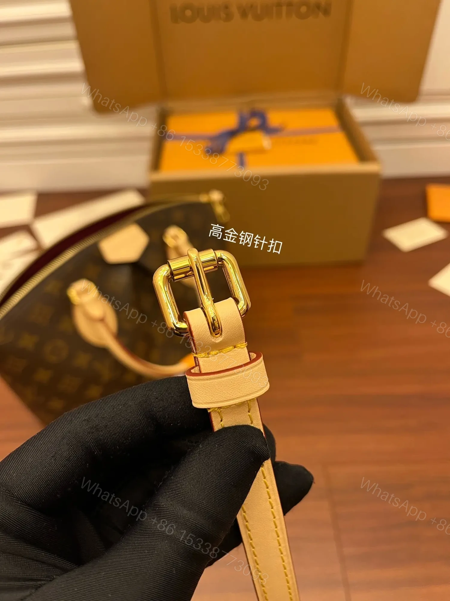 View 6 of Louis Vuitton Boétie PM bag in Monogram