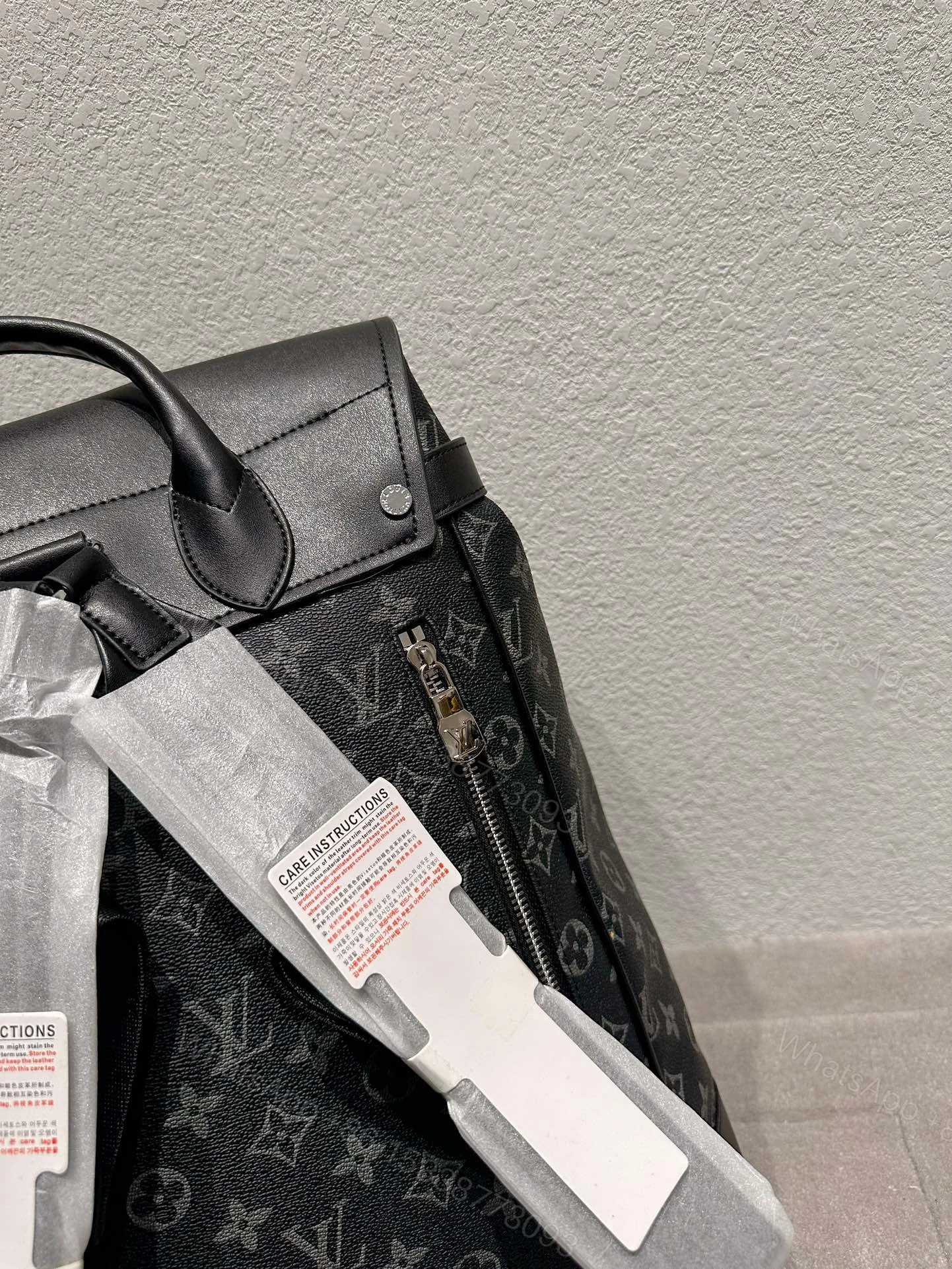 View 6 of Louis Vuitton Monogram Eclipse Steamer Backpack