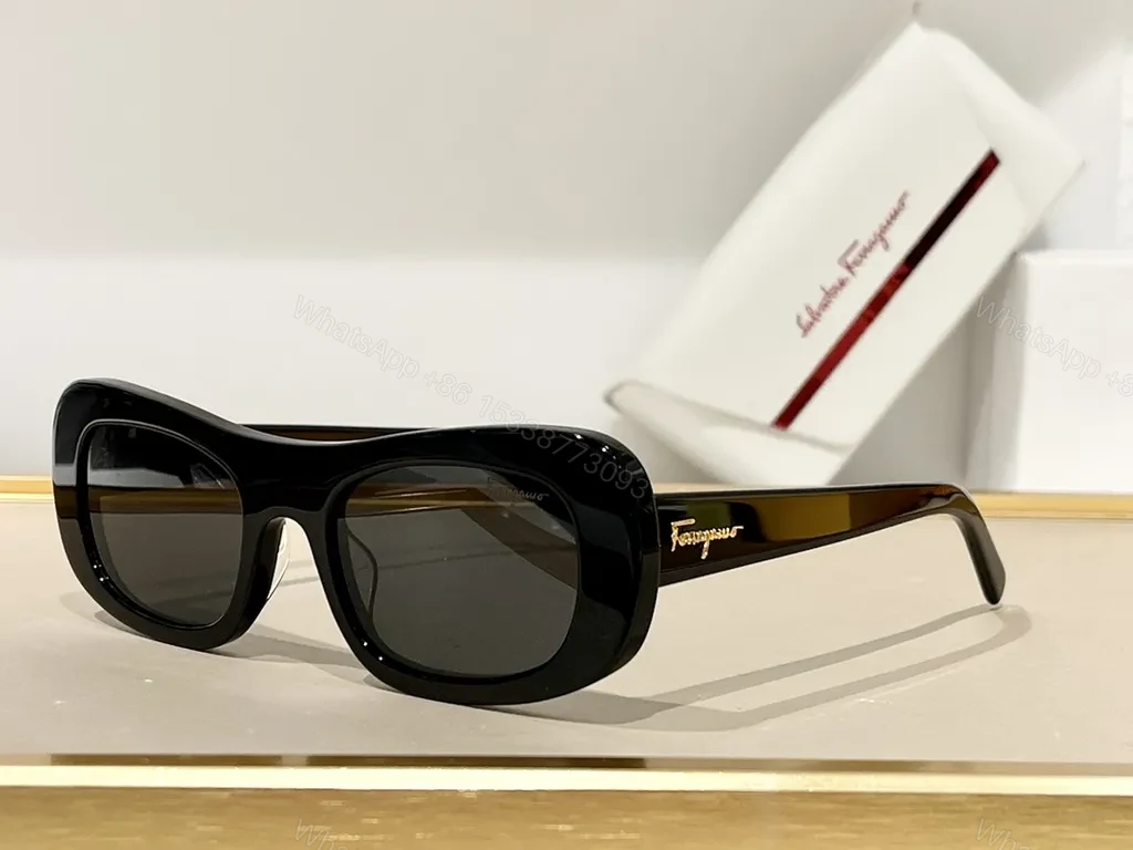 View 5 of Bold Pink Frames Sunglasses: Ferragamo Pink High-Gloss Acetate