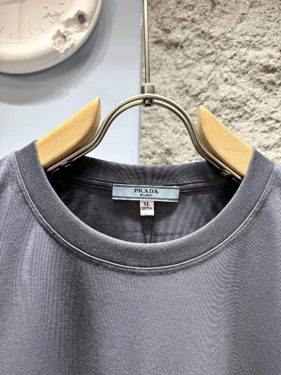 View 6 of Black Cotton Tee, Minimalist, Subtle Luxury, Everyday Comfort shirt