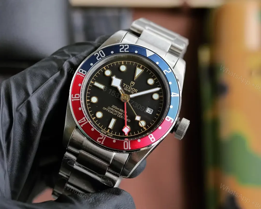 View 3 of Tudor Black Bay GMT Stainless Steel / Black / Pepsi / Bracelet 79830RB-0001