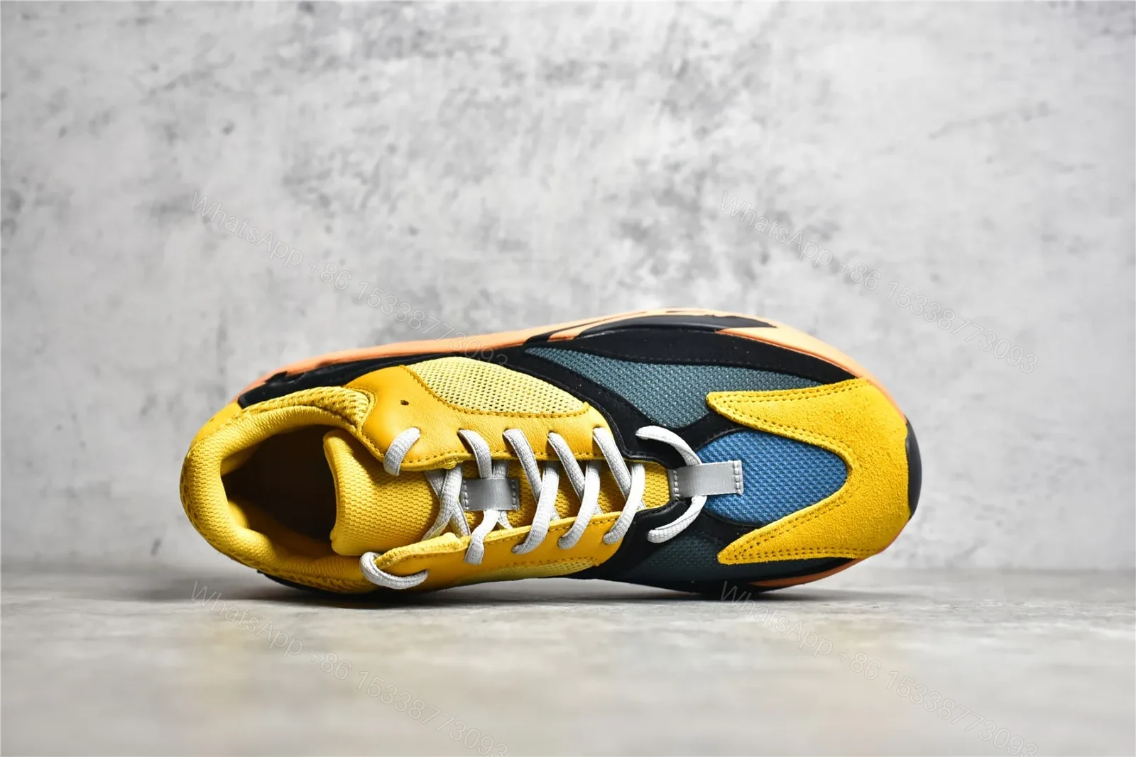 View 4 of Adidas Originals Yeezy Boost 700 Wash Orange Reps
