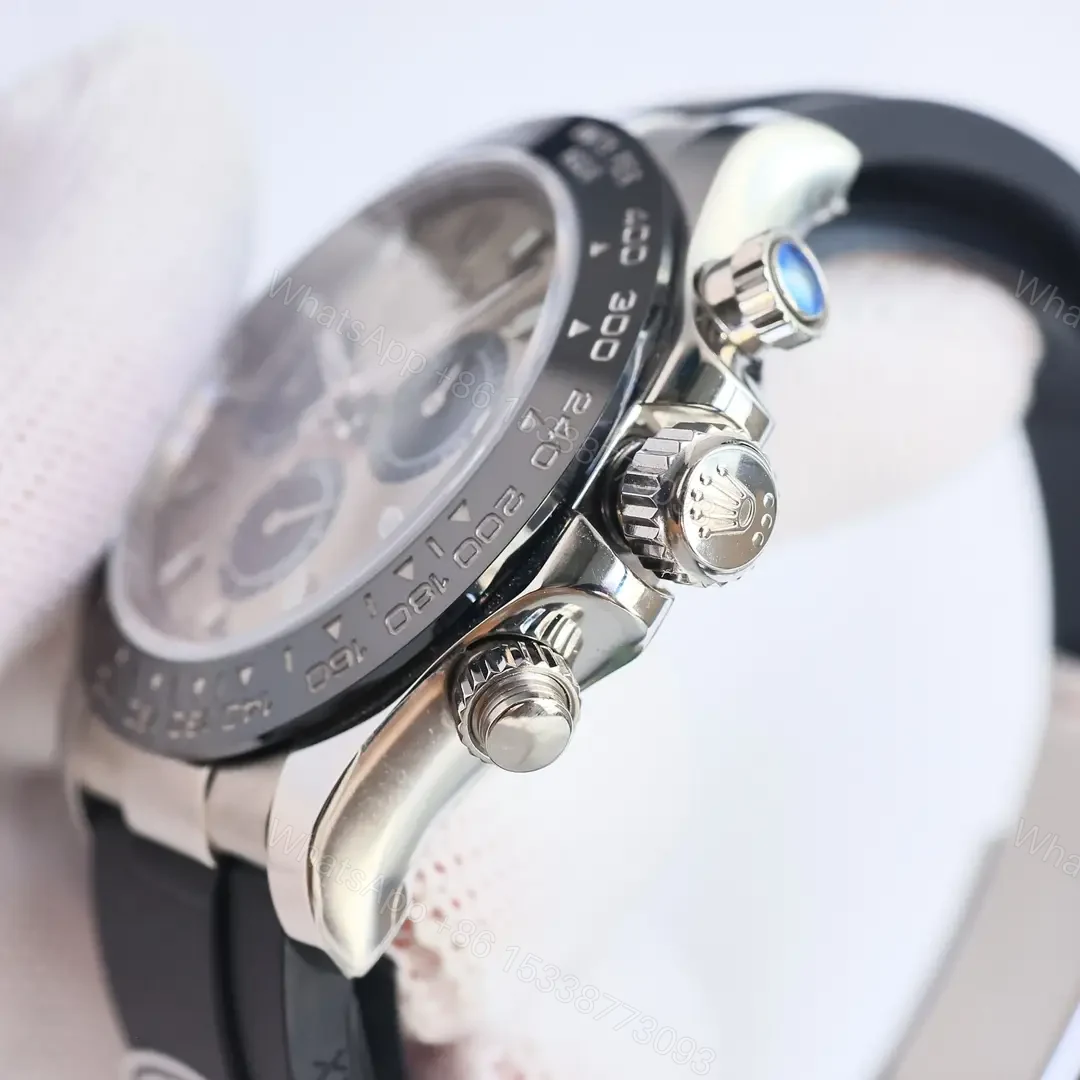 View 3 of Rolex Cosmograph Daytona White Gold Cerachrom Meteorite Oysterflex 116519LN-0038