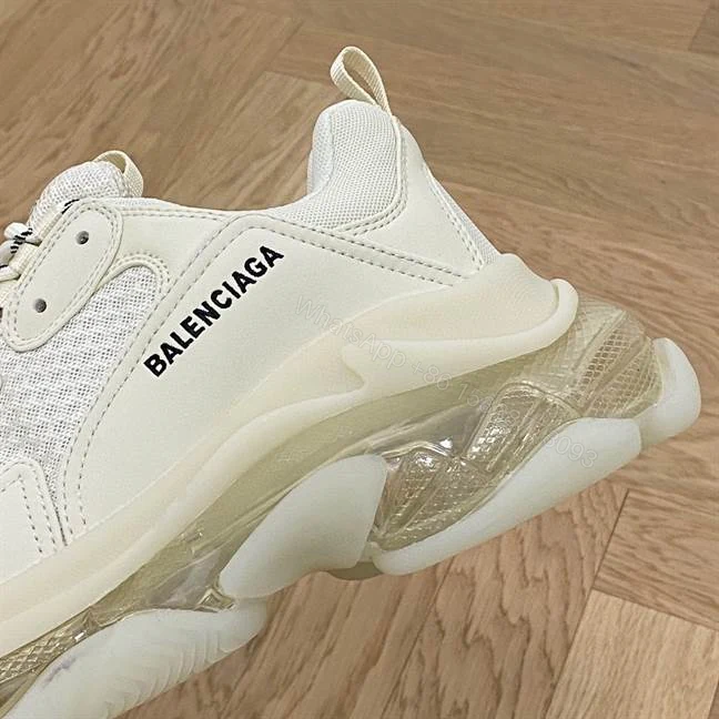 View 7 of BALENCIAGA MEN’S TRIPLE S SNEAKER CLEAR SOLE – BB193