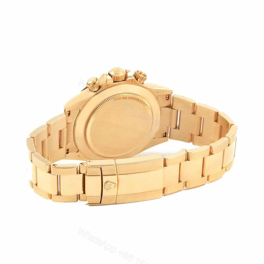 View 4 of Rolex Daytona Cosmograph Yellow Gold Dial 116528 Oyster Super Clone