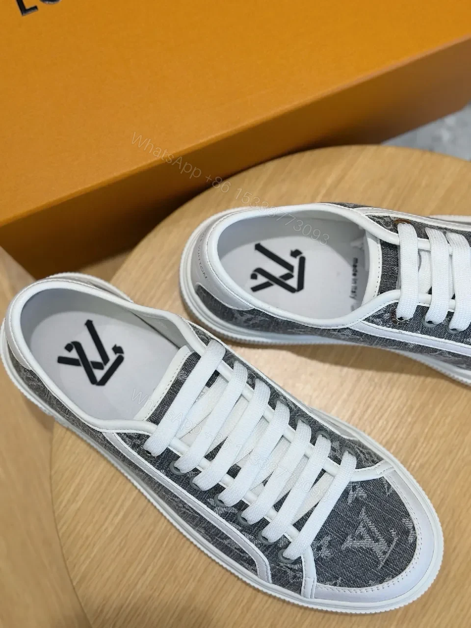 View 6 of Monogram Luxe Low-Tops: Subtle Luxury Sneakers